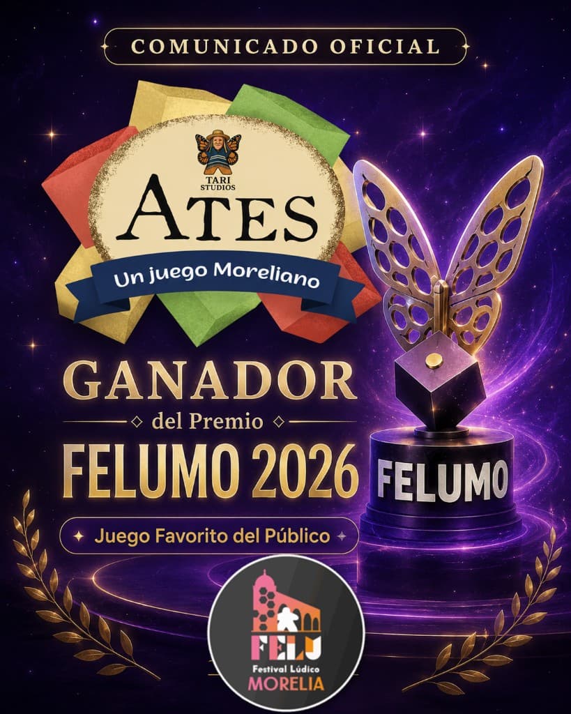 Comunicado oficial: Ates, de Tari Studios, ganador del Premio FELUMO 2026 al Juego Favorito del Público